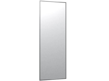 Настенное зеркало в спальню Сельетта-5 глянец серебро (1500х500х9) в Салехарде - предосмотр