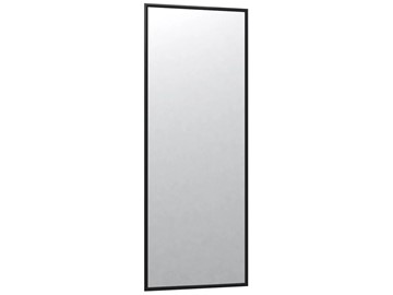 Зеркало навесное в спальню Сельетта-6 черный (1100х400х9) в Лабытнанги