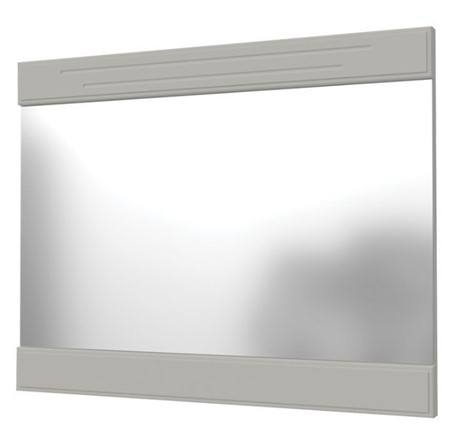 Навесное зеркало Олимп с декоративными планками (фисташковый) в Тарко-Сале - изображение