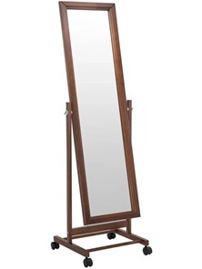 Зеркало напольное в спальню BeautyStyle 27 (135х42,5см) Средне-коричневый в Губкинском
