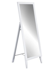 Зеркало напольное в гардероб BeautyStyle 29 (131х47,1х41,5см) Белый в Губкинском