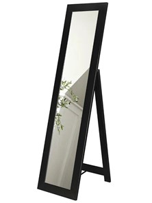 Зеркало напольное в гардероб BeautyStyle 8 (черный) в Салехарде - предосмотр 3