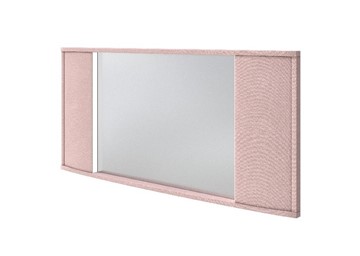Зеркало настенное Vittoria с подсветкой, Велюр (Ultra Розовый мусс) в Губкинском