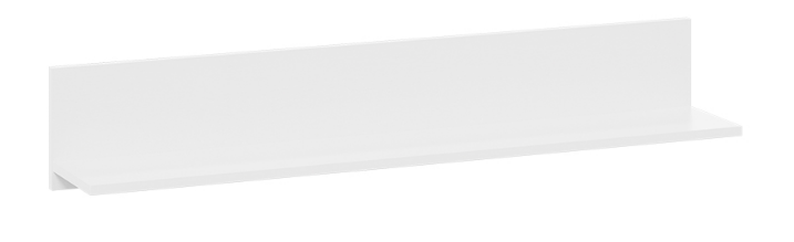 Полка настенная Агата Исп.2 (Белый Ясень) в Салехарде - изображение 1