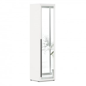 Шкаф 1-дверный Джоли Тип 1 ЛД 535.100 с зеркалом, Серый шелк в Салехарде - предосмотр