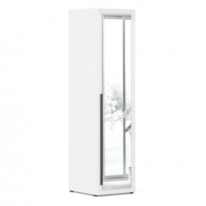 1-створчатый шкаф Джоли Тип 2 ЛД 535.110 с зеркалом, Серый шелк в Надыме - предосмотр