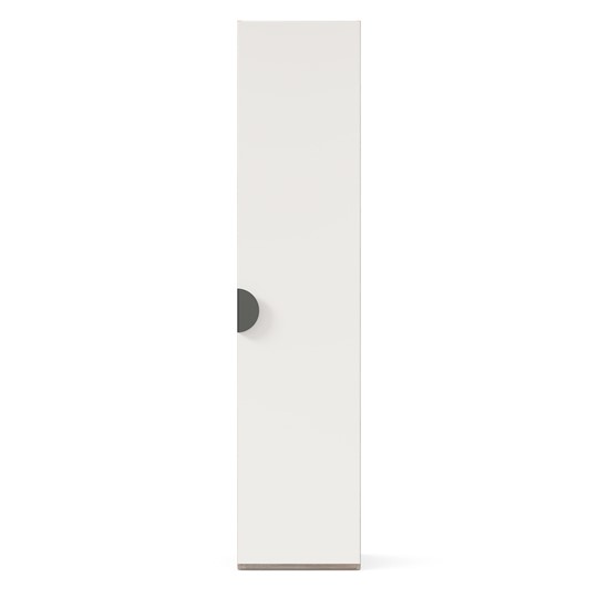 Шкаф одностворчатый Нео ЛД 541.030.000, Дуб Маувелла PR/Белый в Салехарде - изображение 4