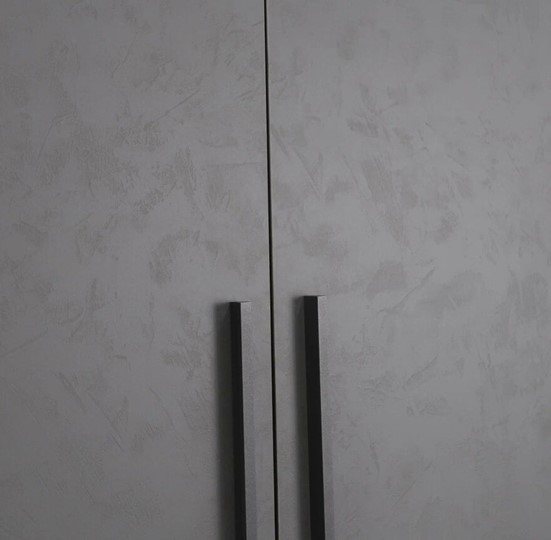 Шкаф детский Нильс-2 (дуб эльза/темно-серый лофт) в Губкинском - изображение 6