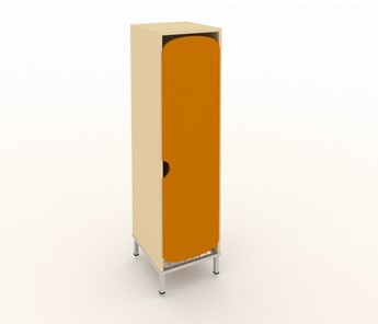 Детский шкаф-пенал ШГС3М (Оранжевый) в Надыме