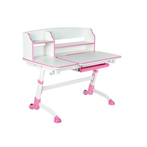 Детский стол-трансформер Amare II Pink с надстройкой в Салехарде