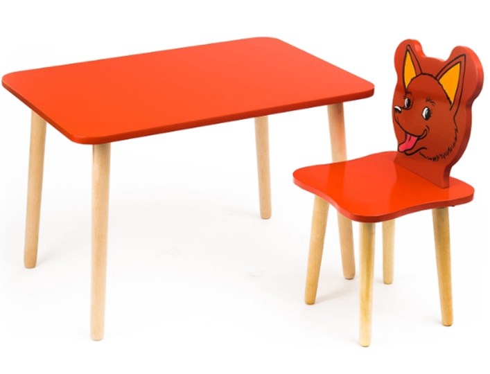 Стол в детскую Джери, Красный в Салехарде - изображение 1