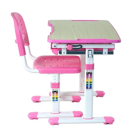 Парта растущая + стул Piccolino Pink в Надыме - изображение 6