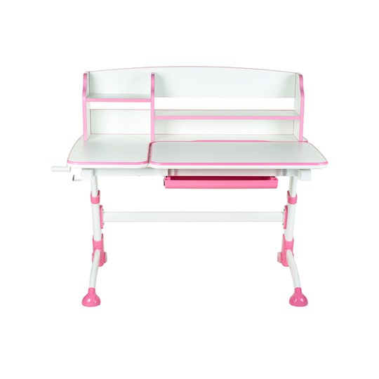 Детский стол-трансформер Amare II Pink с надстройкой в Надыме - изображение 1