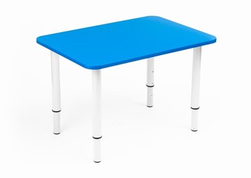 Растущий стол Кузя (Синий,Серый) в Губкинском
