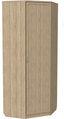 Шкаф распашной 400 угловой, цвет Дуб Сонома в Губкинском - изображение