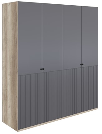 Шкаф четырехстворчатый Доминго (глухие двери) в Салехарде - изображение