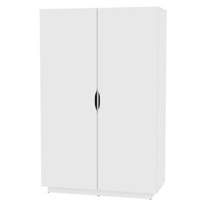 Двухдверный шкаф Аврора (H32) 1872х1201х540, Белый в Лабытнанги