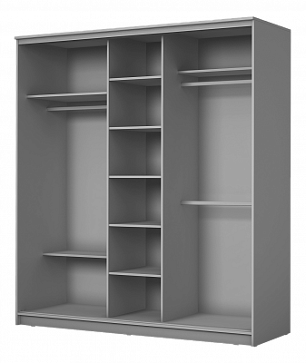 Шкаф 3-х дверный 2300х1770х620, наполнение №1 ХИТ 23-18-111 Венге Аруба в Салехарде - изображение 1