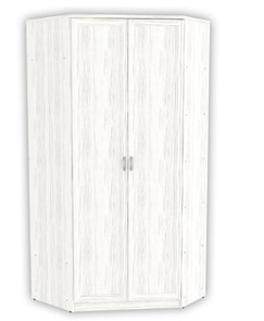 Распашной угловой шкаф 403 несимметричный, цвет Арктика в Ноябрьске