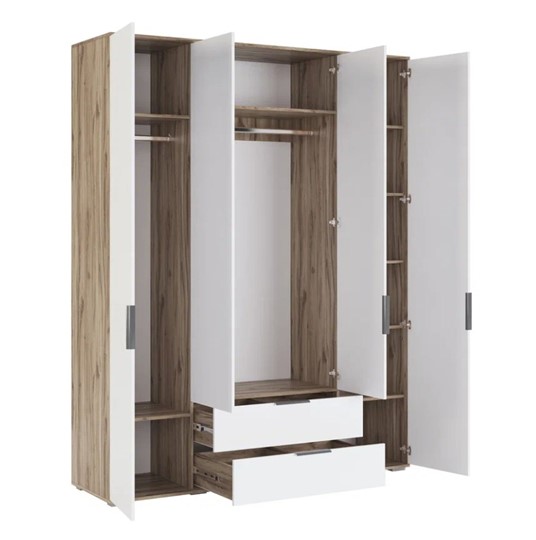 Шкаф 4-х дверный Николь (мод.8) в Лабытнанги - изображение 1