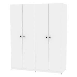 Шкаф четырехдверный Arvid H239 (Белый) в Салехарде