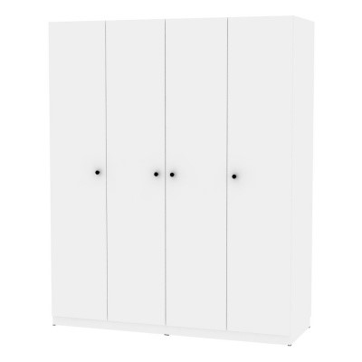 Шкаф четырехдверный Arvid H240 (Белый) в Салехарде - изображение
