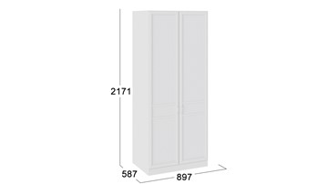 Шкаф для одежды Франческа (СМ-312.07.004) в Салехарде - предосмотр 2