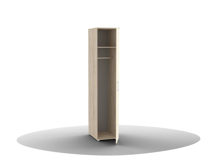 Шкаф для одежды Silvia, ШО-01 (г), цвет фасада слоновая кость в Салехарде - изображение 1
