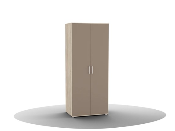 Шкаф распашной Silvia, ШО-02 (г), цвет фасада латте в Надыме - изображение