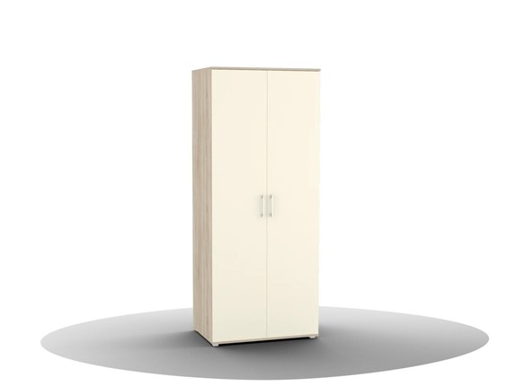 Шкаф для одежды Silvia, ШО-02 (г), цвет фасада слоновая кость в Салехарде - изображение