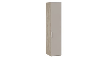 Шкаф одностворчатый Эмбер СМ-348.07.001 (Баттл Рок/Серый глянец) в Салехарде