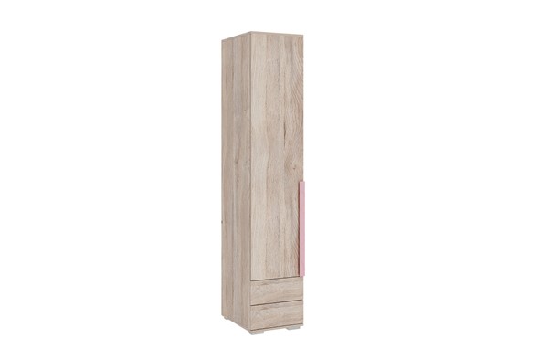 Шкаф одностворчатый Лайк 54.01, дуб мария/роуз в Тарко-Сале - изображение