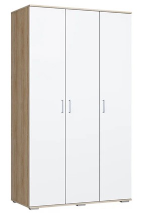 Шкаф в спальню ШР-3 Лайт Дуб сонома / Белый в Салехарде - изображение