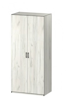 Шкаф 2х-дверный с перегородкой Вега в Салехарде - изображение