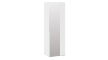 Шкаф угловой одностворчатый Порто (580) СМ-393.07.007 (Белый жемчуг/Белый жемчуг) в Лабытнанги