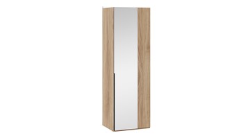 Шкаф угловой с 1 зеркальной дверью Порто (580) СМ-393.07.007 (Яблоня Беллуно/Графит) в Лабытнанги