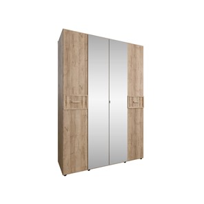 Шкаф для одежды SCANDICA OSLO 555, ФАСАД Зеркало/Стандарт в Лабытнанги