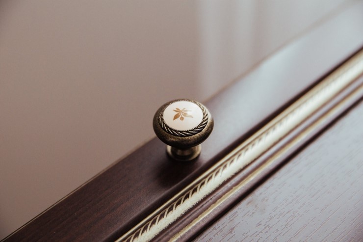 Угловой шкаф-стеллаж Беатрис М14 правый (Орех Гепланкт) в Муравленко - изображение 2