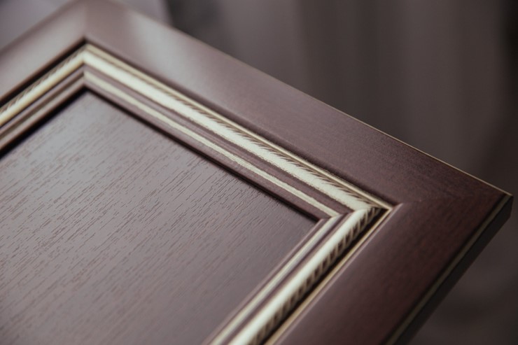 Угловой шкаф-стеллаж Беатрис М14 правый (Орех Гепланкт) в Муравленко - изображение 1