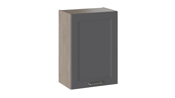 Кухонный навесной шкаф Одри В_72-50_1ДР (Серый) в Надыме - изображение
