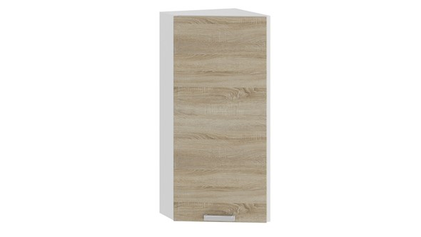 Кухонный торцевой шкаф Гранита 1В3Т (Белый/Дуб сонома) в Салехарде - изображение