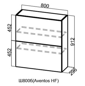 Кухонный шкаф барный Модерн Ш800б/912 (Aventos HF) в Надыме
