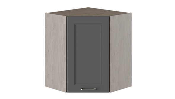 Шкаф на кухню Одри угловой ВУ45_72-(40)_1ДР (Серый) в Салехарде - изображение