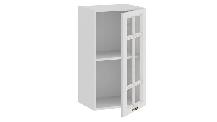 Кухонный навесной шкаф Лина 1В4С (Белый/Белый) в Салехарде - изображение 1