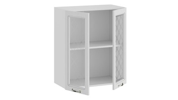 Навесной кухонный шкаф Бьянка 1В6С (Белый/Дуб белый) в Салехарде - предосмотр 1
