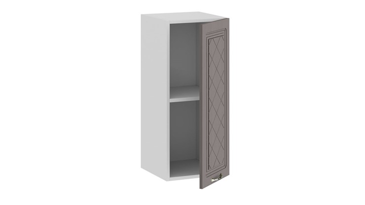 Навесной кухонный шкаф Бьянка 1В3 (Белый/Дуб серый) в Салехарде - изображение 1