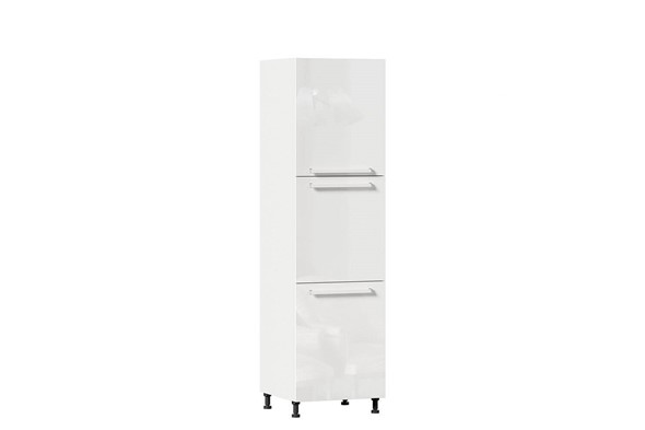 Кухонный шкаф-пенал Герда 600 тип 2 272.296.000 (Белый) в Салехарде - изображение