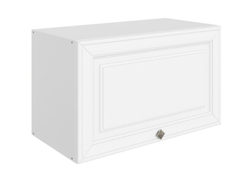 Кухонный шкаф Мишель L600 Н360 (1 дв. гл.) эмаль (белый/белый) в Салехарде - предосмотр