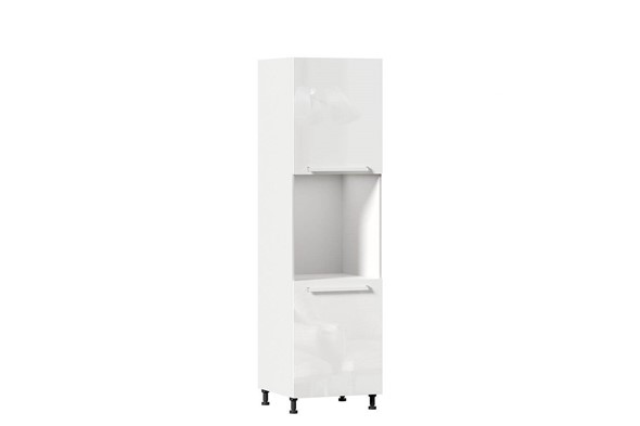 Кухонный шкаф под духовку Герда 600 тип 2 272.295.000 (Белый) в Салехарде - изображение