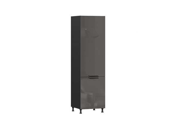 Кухонный шкаф под холодильник Герда 279.280.000.128 (Антрацит) в Салехарде - изображение